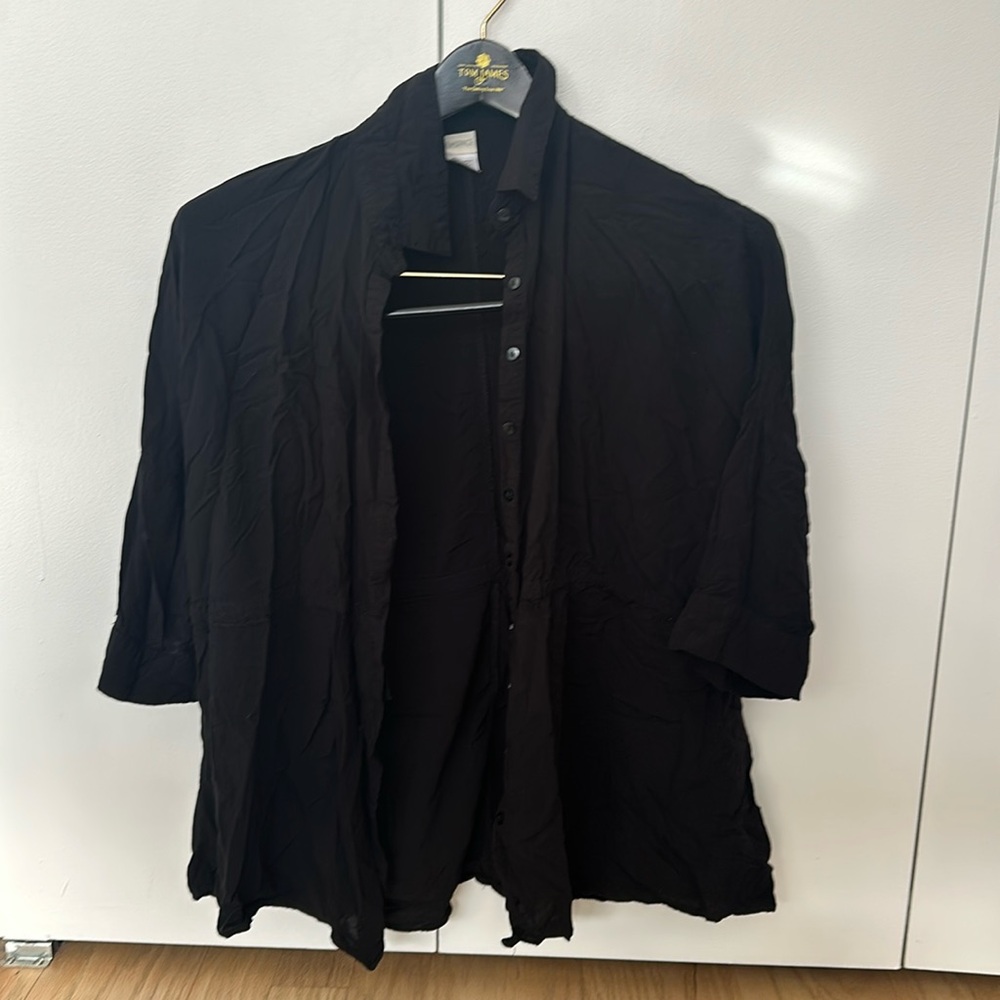 Black l space cover up